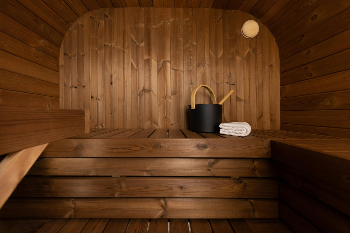 Sauna Narvik Black lifestyle garden photo