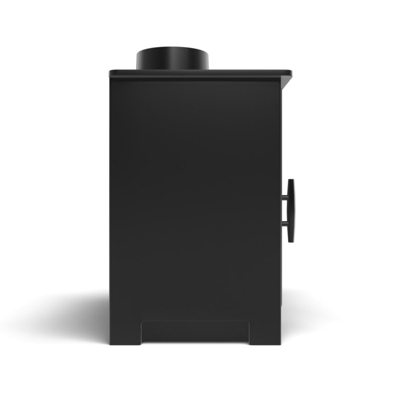 Castle Stoves Tiverton side profile view