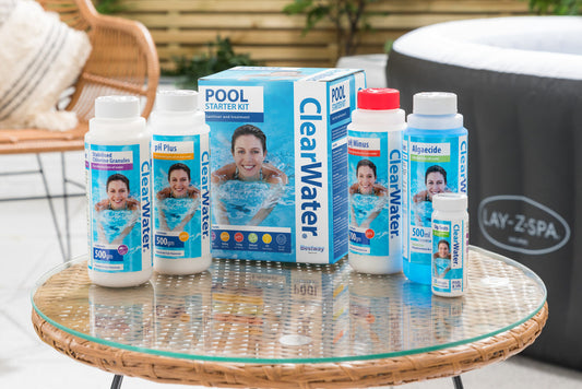 ClearWater ice bath chemical starter kit contents