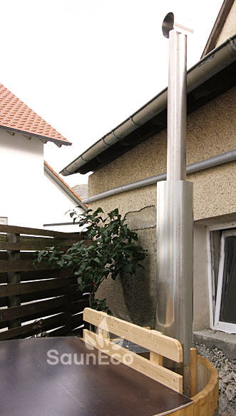 Protection Tube For Hot Tub Chimney (w/o Holes)