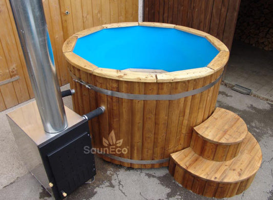 Wooden Steps For Hot Tub Spa Barrels