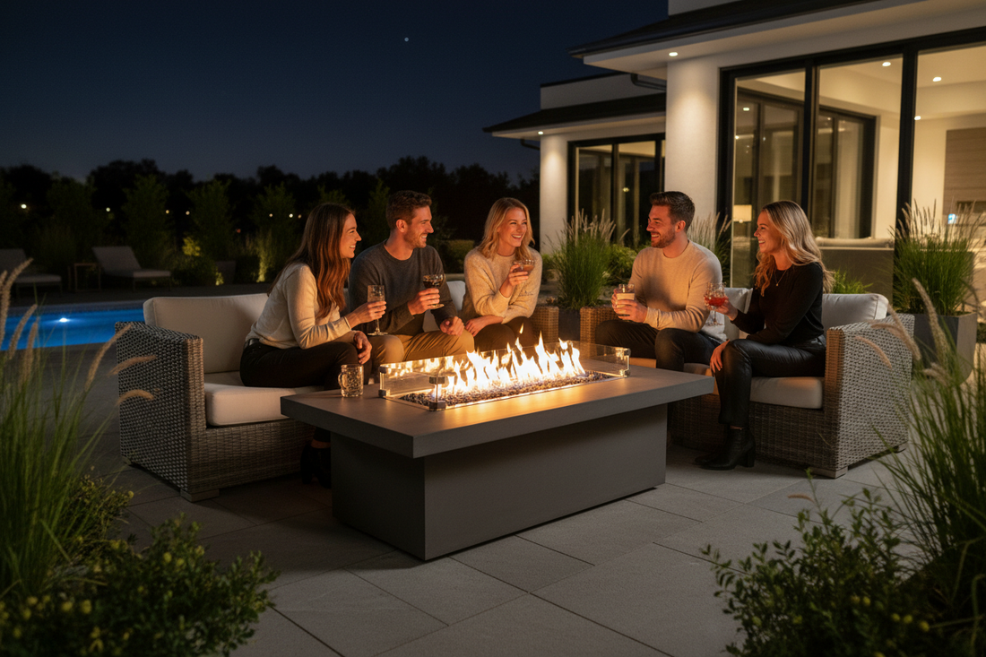 Fire Tables & Garden Fireplaces: Extend Your Summer Nights