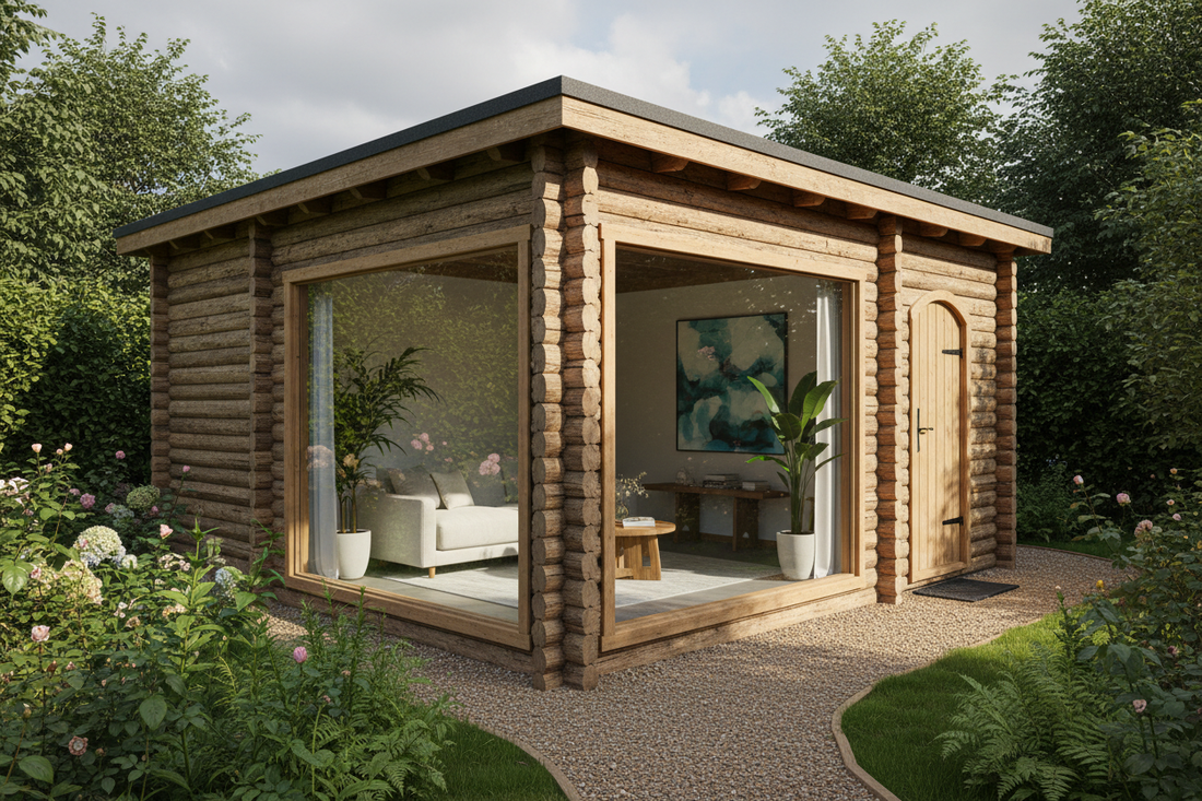 Log Cabins: Turn Your Garden Into a Home Office or Studio