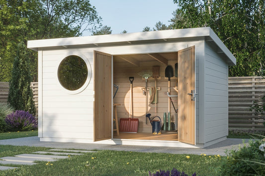 Signe Storage Shed 13m² | Double Doors