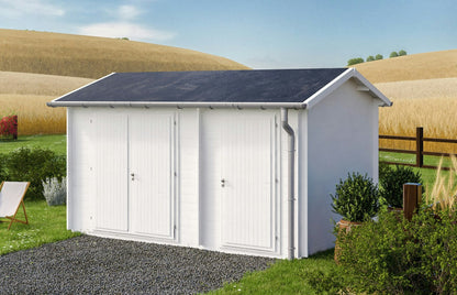 Storage Shed Tuva – 10m² Two-Room Garden Building