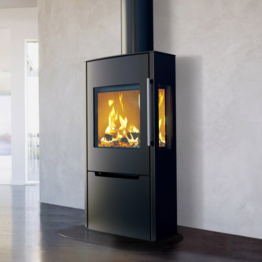 Schiedel SG3 Sargas wood burning stove front view