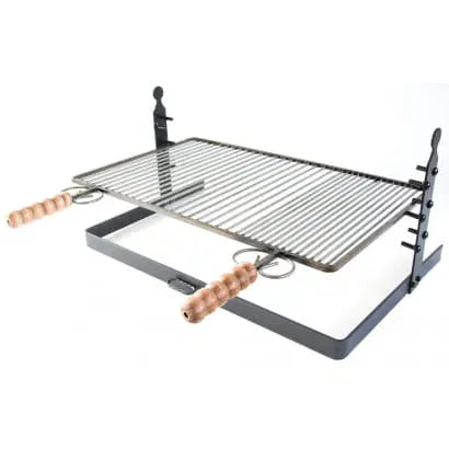 Schiedel Argentine Barbecue Grill with wrought iron stand