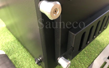 50 kW External Wood-fired Hot Tub Stove (Stainless Steel)