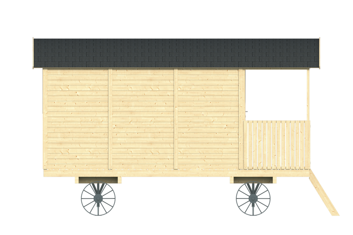 Paddy Gypsy Wagon – Shepherd’s Hut 2.4m x 4.8m