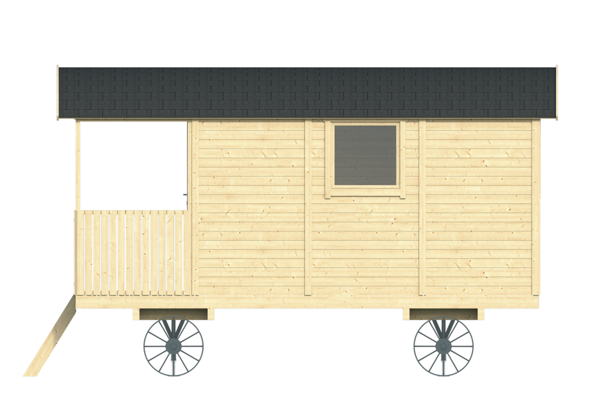 Paddy Gypsy Wagon – Shepherd’s Hut 2.4m x 4.8m