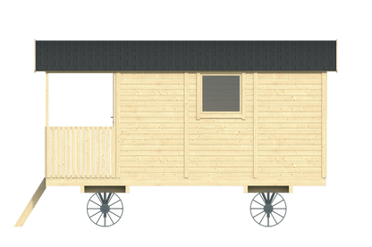 Paddy Gypsy Wagon – Shepherd’s Hut 2.4m x 4.8m